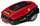 Kositëse robotike Einhell Freelexo 600 BT, deri 600 m², Bluetooth, e kuqe