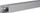 Kanaletë kabllosh Hager BA6 40040, 2000 x 47 x 43 mm, gri