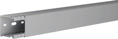 Kanaletë kabllosh Hager BA6 40040, 2000 x 47 x 43 mm, gri