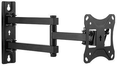 Mbajtëse muri për monitor edhe TV Fiber Mounts FM233, 13"-30", 15 kg, e zezë