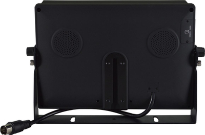 Monitor makine LCD 9", mban 4 kamera, me DVR, ngjyrë e zezë