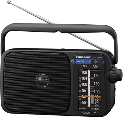 Radio portabël Panasonic RF-2400DEG-K, AM / FM