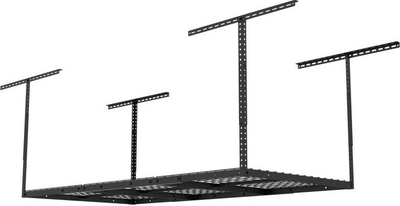 Raft tavani Ergosolid Strong Garage Ceiling Shelf Basement Rack, kapacitet 200kg, çelik, i zi