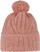 Kapelë dimri Buff Nerla Knitted Beanie W, për goca, me pompon, e kuqe-portokalli