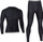 Set të brendshme termike për burra Spokey DRY HI OPTIMA, bluzë edhe pantallona, madhësia XL/XXL, i zi