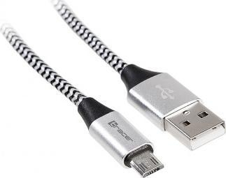 Kabllo USB Tracer TRAKBK46928, USB A në micro USB, 1 m, e zezë