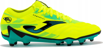 Këpucë futbolli Joma POWW2411FG, për fushë të fortë FG, nr. 41, neon
