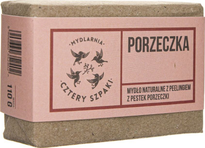 Sapun trupi Cztery Szpaki Porzeczka, që gërrin pak lëkurën, natyral, 110g