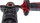 Stërvitëse me goditje me bateri Rooks AQ-ONE 20V, 75 Nm, brushless, e kuqe me të zezë