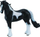 Figurine Collecta Barock Pinto Stallion 88438, kal barok dekorativ, shumëngjyrëshe
