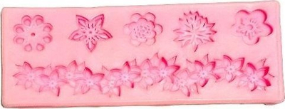 Kallëp silikoni Inspiruj Flowers and Flower Garland, 5.5 x 14.5 cm, për dekorime