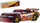 Makina lodër Disney Pixar Cars William Byrev 24, metal, Nascar, e kuqe me ari