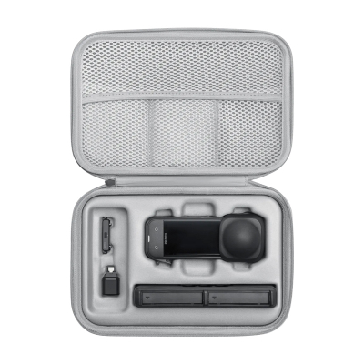 Kuti mbrojtëse Insta360 X5 Carry Case, hard shell, rezistente ndaj ujit, gri