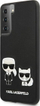 Mbrojtëse telefoni Karl Lagerfeld Karl & Choupette, për Samsung Galaxy S21+, TPU, e zezë