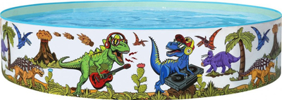 Детски базен Bestway Inflatable Pool Dinosaurs, 244 cm, повеќебоен