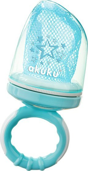 Rrjetë ushqyese për fëmijë AKUKU Little Star, me kapak mbrojtës, pa BPA, blu