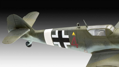Set model avioni Revell Messerschmitt Bf-109 G-10 Combat, shkalla 1:72, niveli 3, kamuflazh jeshil