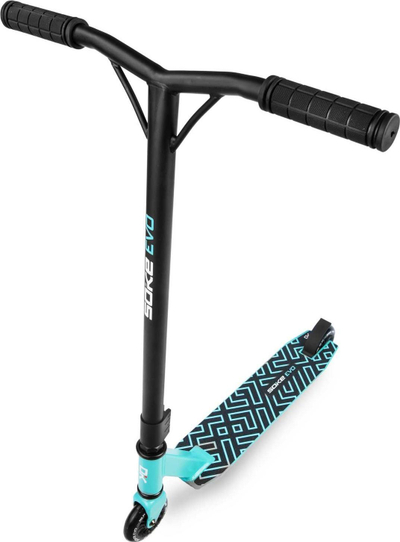 Trotinet stunt Soke Evo, 100 kg, ABEC-9, blu e zi