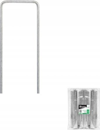 Kunja metalike për agrotextil, 100 copë, 15cm, çelik i galvanizuar