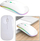 Maus universal wireless Silent, rreze 10 m, i bardhë