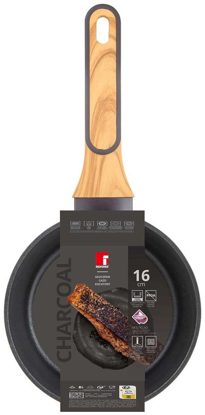 Tигањ BERGNER Multiclad BG-56035, 16cm, јаглен, темно сива