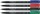 Set markera Staedtler Foil, 0.4mm, 4 copë