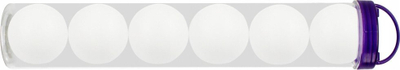 Topa pingpongu MEGA CREATIVE 531400, set 6 copa, profesionistë, të bardhë