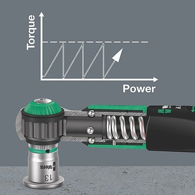 Çelës momenti Wera Safe-Torque A 1, 2-12 Nm, 1/4"