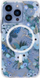 Këllëf telefoni Case-Mate Rifle Paper iPhone 13 Pro, 6.1", MagSafe, Garden Party blu