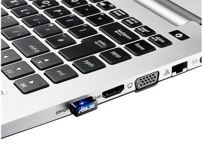 Адаптер Ви-Фи Asus USB-N10 NANO B1, 150 Mbps, црн