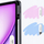 Куќиште за таблет ESR Flip Hybrid, за iPad Air 13 2024 2025 генерација 1 2, со држач за Apple Pencil, црно