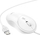 Mouse Hoco GM13, me kabllo USB A 1.5 m, 1600 dpi, i bardhë