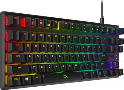 Tastierë HyperX Alloy Origins CORE HyperX Aqua, US, e zezë