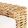Divan i jashtëm 3-ulëse Tropel 216x88x70-85Hcm (HM9808), bardhë