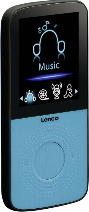 MP3 player sportiv Lenco Podo-153, 4GB, pedometër, blu