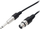 Kabllo audio Blow Plug 6.3MN-PLUG, XLR në 6.3 mm mono, 10m, e zezë