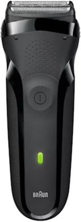 Rroje elektrike Braun Series 3, pa tela, e zezë