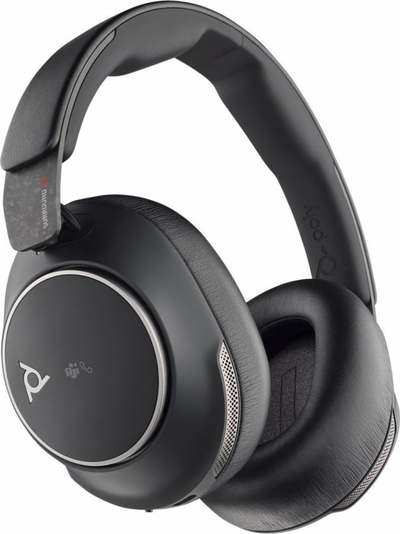 Kufje Poly Voyager Surround 80 UC MS, wireless Bluetooth, ANC, të zeza