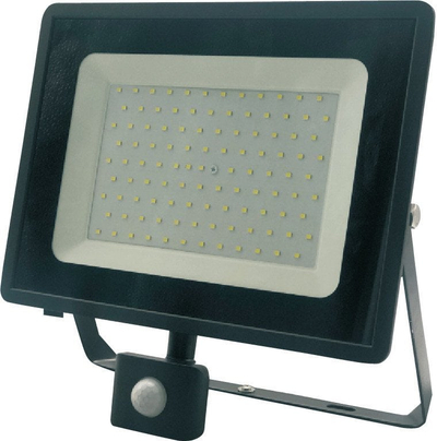 Reflektor LED FLOODLLED E013EIS, 100W, 8500 lm, IP65, me sensor