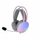 Kufje gaming White Shark GH-2342 Firefly, 50mm, me kabllo, t'bardha