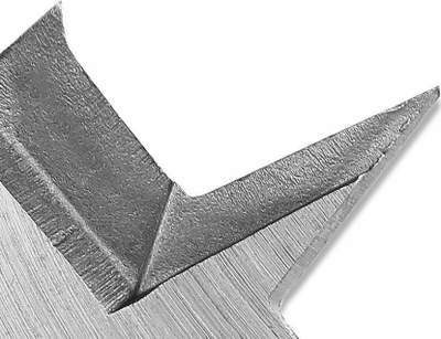 Frezë lopatë për dru Tolsen, 25mm, 152mm, shank HEX