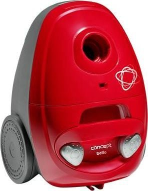 Fshesë me korent Concept Bello VP8350, 700W, me qese, e kuqe