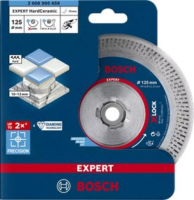 Disk prerës Bosch Expert X Lock Best Diamond, 115mm, për qeramikë të fortë