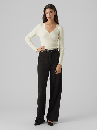 Triko Vero Moda VMEVIE 10291652 Birch
