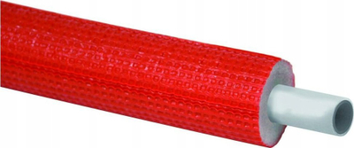 Tub multilayer Sigma Li PE-RT II AL PE-RT II, 20 mm x 2 mm, me izolim 9 mm, i kuq