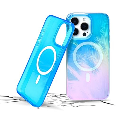 Mbështjellës Prodigee Pompas, MagSafe, për iPhone 16 Pro Max, Breeze