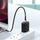 Kabllo USB Dudao USB C në USB C, 1m, PD 100W, e zezë