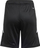 Shorts sportiv për kalamaj adidas Tiro 24 Training Jr IJ7666, 100% poliester i riciklum, Aeroready, i zi