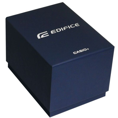Orë dore Casio Edifice EFR-S108D-2AVUEF, kuarc, 100m kundra ujit, ngjyrë argjendi me fushë blu