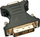 Adapter Techly IADAP-DVI-8600T, DVI-A në VGA, i zi